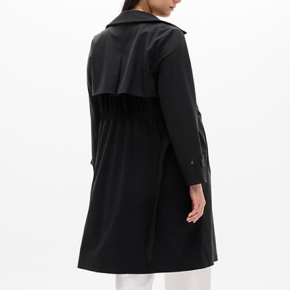 Athleta Stellar Trench in Black Size XL - Picture 3 of 12